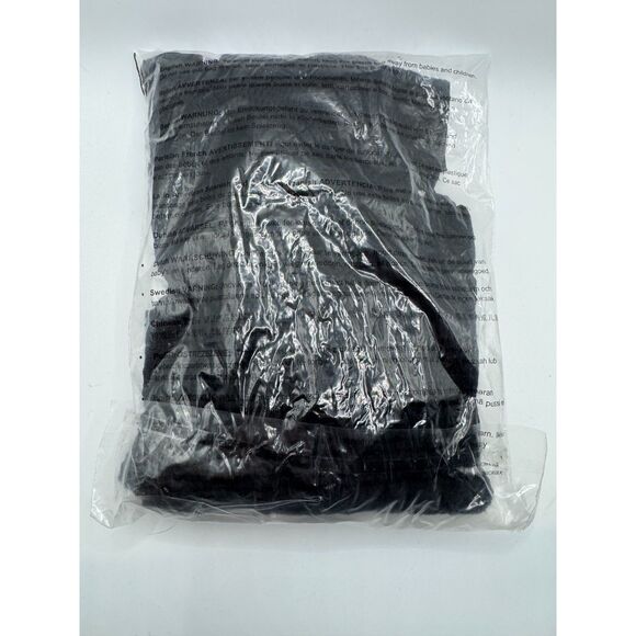 Savage X Fenty Black Shining Star Bodystocking Twist Catsuit Fishnet One Size - Picture 7 of 7